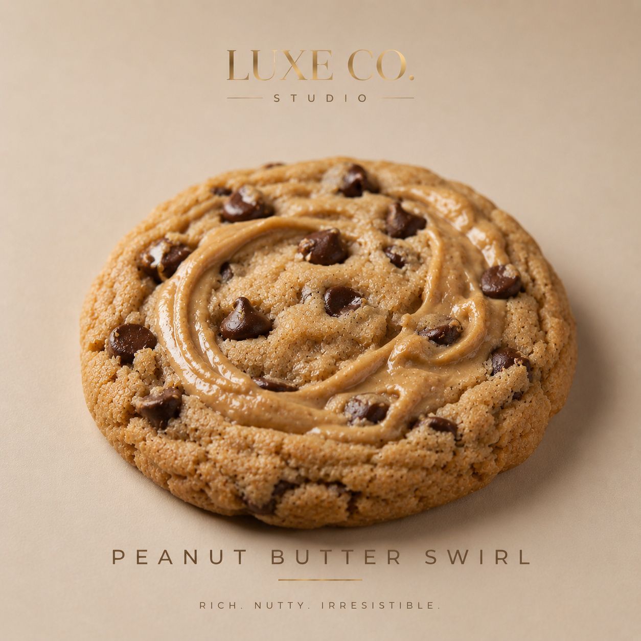 Luxe Co. Peanut Butter Swirl Cookie